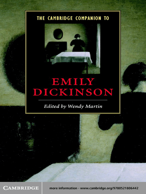 Title details for The Cambridge Companion to Emily Dickinson by Wendy Martin - Available